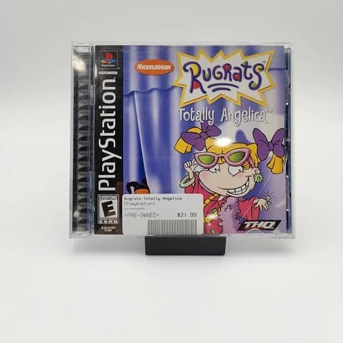 Rugrats Totally Angelica Sony PlayStation 1 PS1 Video Game - Complete Tested