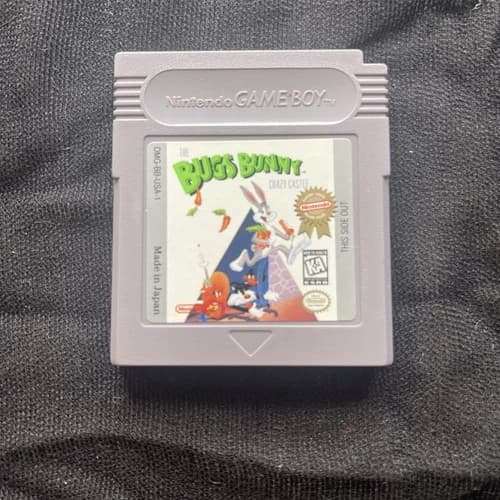 Nintendo Game Boy The Bugs Bunny Crazy Castle Game Tested