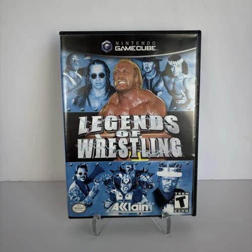 Legends of Wrestling (Nintendo GameCube, 2002) Complete CIB