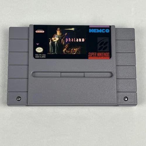 Phalanx (Super Nintendo SNES 1992) Game Only - Tested