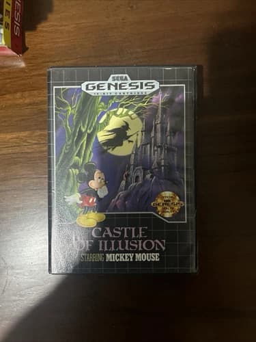 Castle Of Illusion (Sega Genesis, 1990) Complete in Box CIB