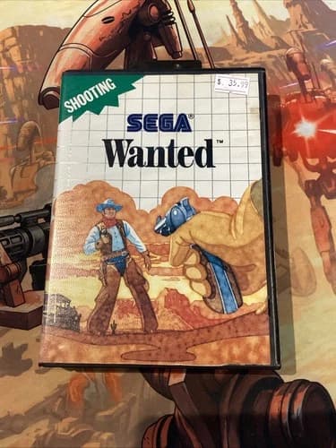 1989 Sega Master System Wanted CIB