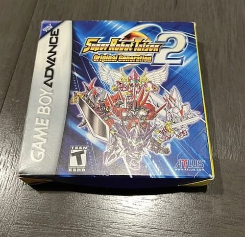 Super Robot Taisen Original Generation 2 (GBA) - Authentic - Complete CIB