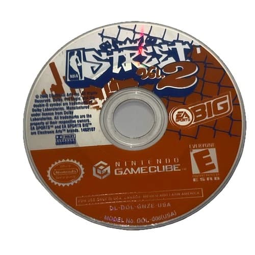NBA Street Vol. 2 - Nintendo GameCube | Disc Only | Resurfaced | Tested