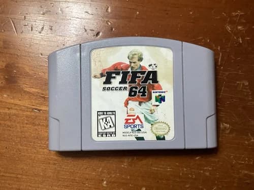 FIFA Soccer 64 Nintendo 64 N64 Cartridge Only Authentic Tested Working