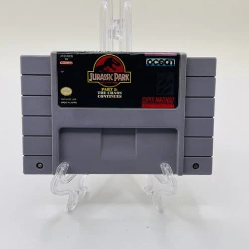 Jurassic Park Part 2: The Chaos Continues SNES (Super Nintendo) Cartridge Only