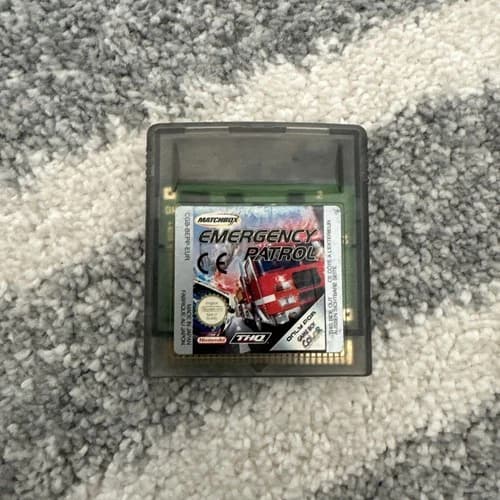 Matchbox Emergency Patrol Nintendo Game Boy Color GBC 2001 Cartridge Only