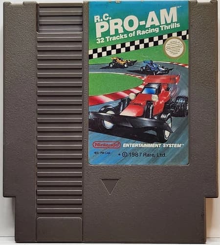 R.C. Pro-Am (Nintendo Entertainment System, 1988) NES Tested FREE SHIPPING 🇨🇦