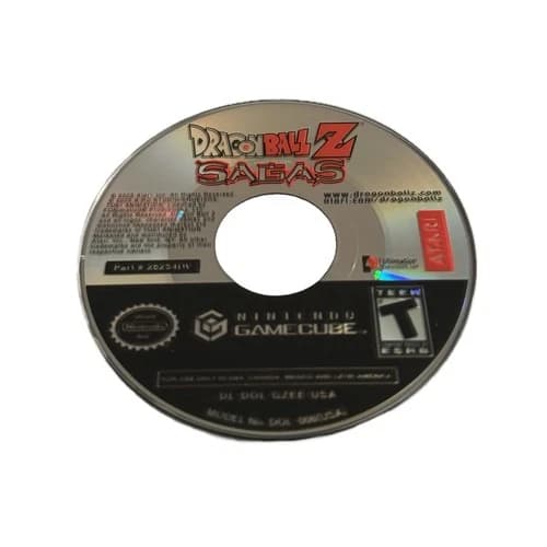 Dragon Ball Z: Sagas (Nintendo GameCube, 2005, Pre-Owned, Disc Only)