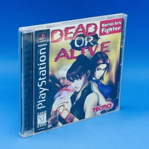 Dead or Alive CIB ps1 (Sony PlayStation 1, 1998) Complete w/ Reg Card - Tested