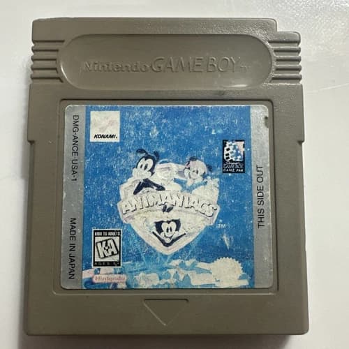 Animaniacs (Nintendo Game Boy, 1995) Cartridge Only - Tested