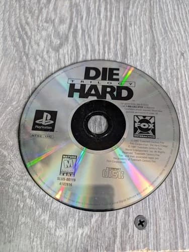 Die Hard Trilogy PS1 Sony PlayStation 1 Disc Only