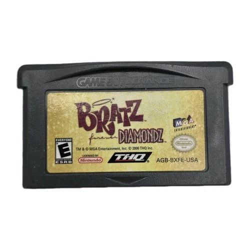 Bratz: Forever Diamondz (Game Boy Advance) Cart Only Tested and Working