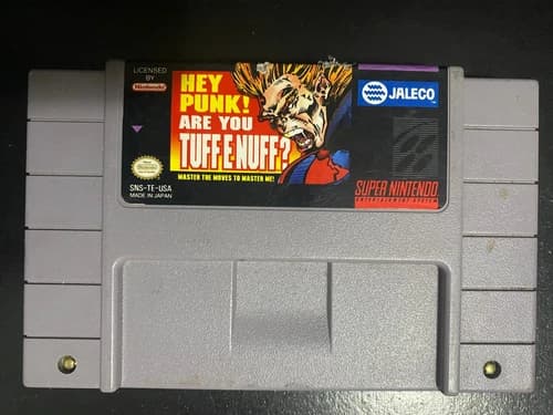 Tuff E Nuff - Super Nintendo - Jaleco - Acceptable Condition