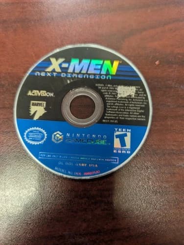 X-Men: Next Dimension (Nintendo GameCube, 2002) NO TRACKING - DISC ONLY 2764