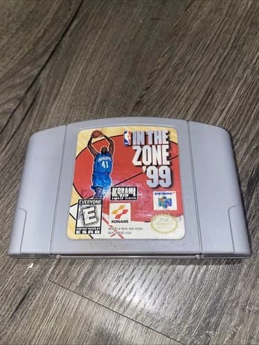 Nintendo 64 ~ NBA IN THE ZONE '99 N64 Authentic Cartridge Only