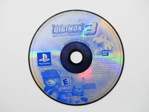 Digimon World 3 (Sony PlayStation 1 PS1 2002) Disc ONLY