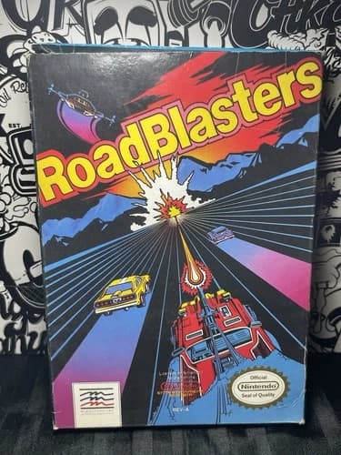 RoadBlasters Road Blasters (Nintendo NES, 1990) Boxed Complete CIB in Box