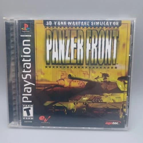 Panzer Front PS1 (Sony PlayStation, 2001) CIB Tested Working