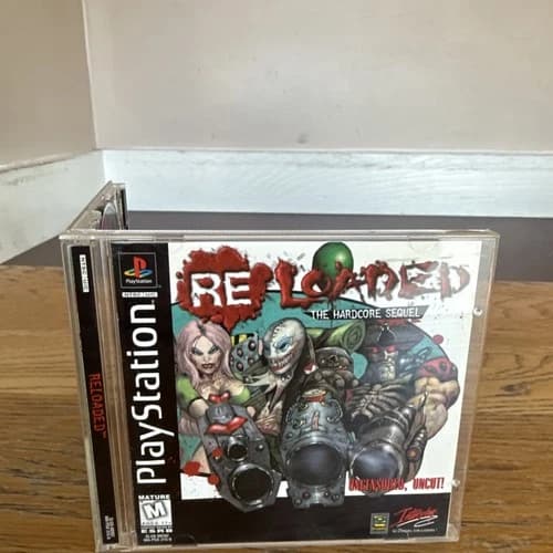 Re-Loaded: The Hardcore Sequel (Sony PlayStation 1, 1996) PS1 CIB