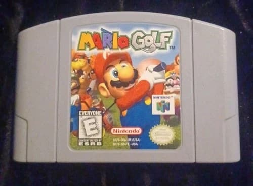Mario Golf (Nintendo 64 system) AUTHENTIC USA N64 GAME - TESTED