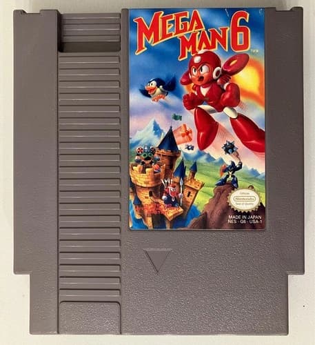 Mega Man 6 (cartridge only) NES 1994 Capcom