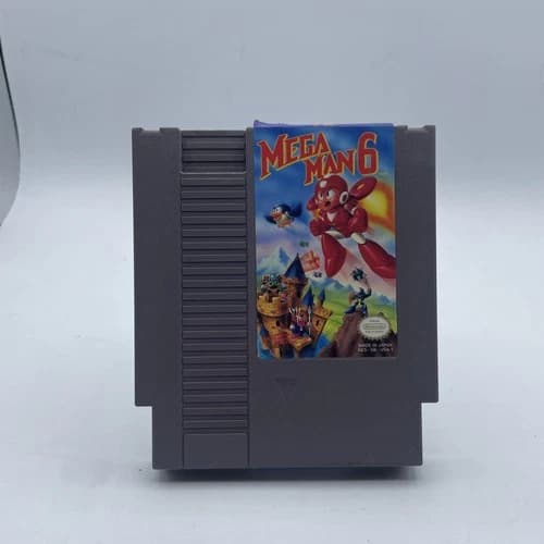 Mega Man 6 (Nintendo NES) Cart Only Tested Free Shipping