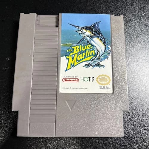 The Blue Marlin Nintendo NES 1992 Video Game