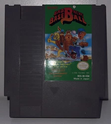 Bad News Baseball Nintendo NES - not tested