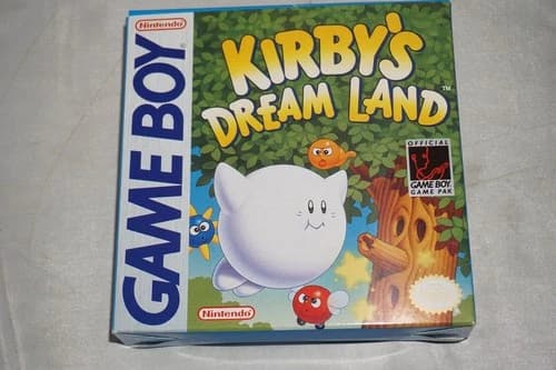 Kirby's Dream Land 1 (Nintendo Gameboy Game Boy GB) Complete CIB Authentic