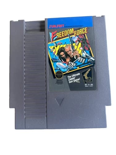 NINTENDO - FREEDOM FORCE (NES, 1988) - Tested