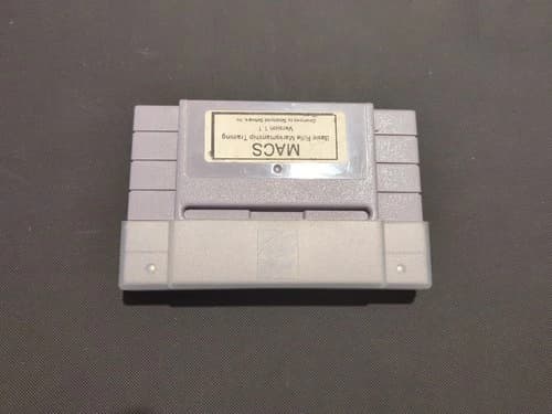 MACS Basic Rifle Marksmanship Version 1994.0 Super Nintendo SNES MILITARY ARMY