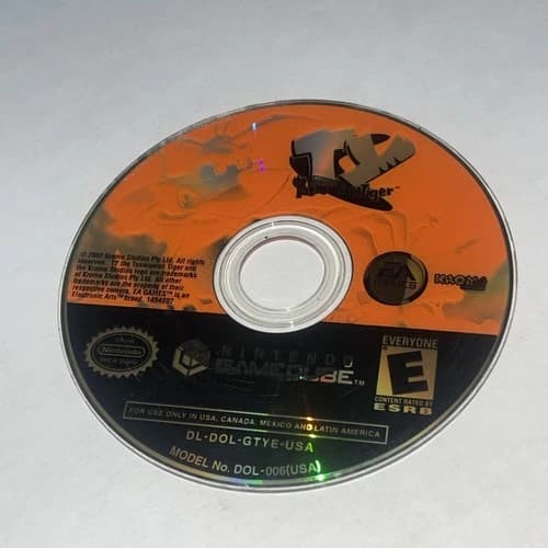 Gamecube - Ty the Tasmanian Tiger - Nintendo Gamecube - Disc Only