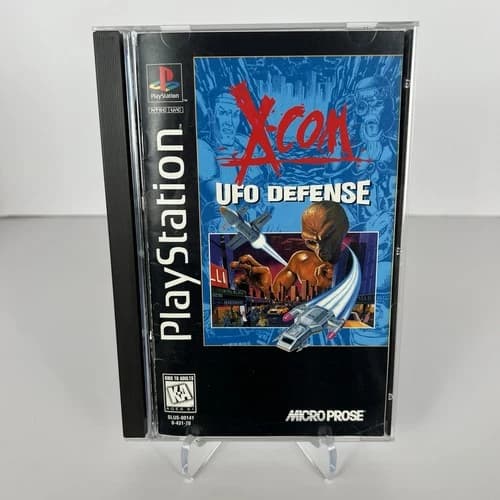 X-COM: UFO Defense (Sony PlayStation 1, 1995) PS1 Complete CIB W/ Reg Card Foam