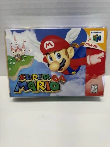 Super Mario 64 - Nintendo 64 (N64) - Complete In Box - Tested