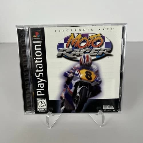 Moto Racer (Sony PlayStation 1, 1997) PS1 Complete CIB
