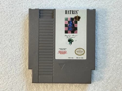 Hatris (Nintendo Entertainment System NES) Authentic Tested