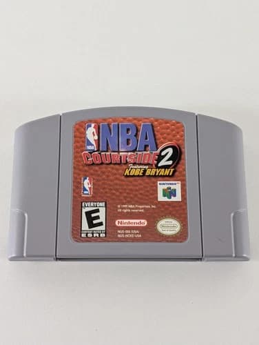 NBA Courtside 2 Featuring Kobe Bryant (Nintendo 64, 1999) N64 - Cartridge Only
