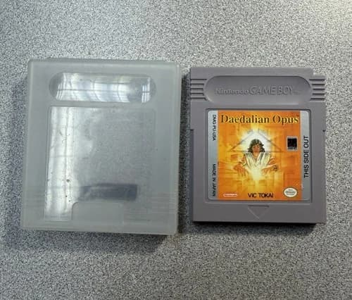 Daedalian Opus (Nintendo GameBoy) Authentic Tested Game Cartridge