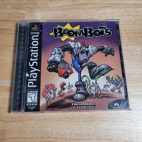 Boombots PS1 Sony PlayStation 1, 1999 - Tested