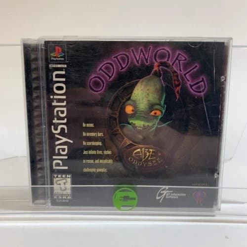 Oddworld Abe's Oddysee (Sony PlayStation 1 PS1, 1997)