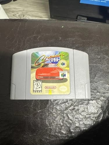 Cruisin USA N64 (Nintendo 64, 1996) Authentic Game Cartridge TESTED