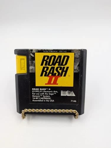 Road Rash II (Sega Genesis, 1992) Video Game Loose