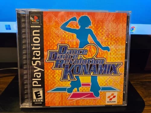 Dance Dance Revolution Konamix PS1 (PlayStation 1, 2002) Complete With Manual
