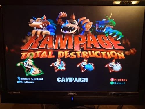 Nintendo Gamecube Rampage Total Destruction CIB