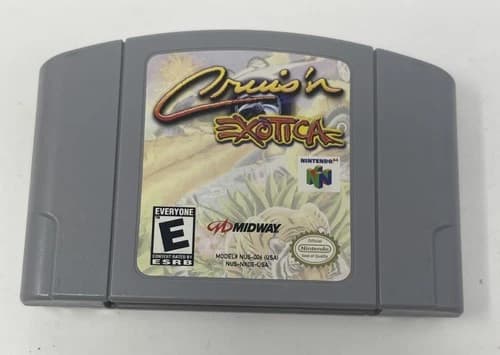 Cruis'n Exotica (Nintendo 64, N64) Game - Authentic - Tested