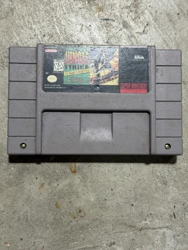 Jungle Strike: The Sequel To Desert Strike Super Nintendo SNES