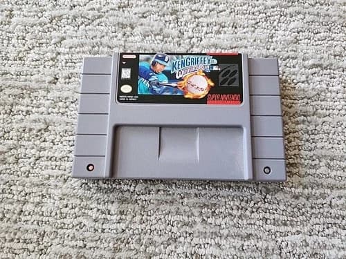 Ken Griffey Jr Winning Run SNES Super Nintendo - TESTED - FAST SHIPPING!!!