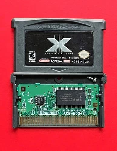 X-Men: The Official Game Game Boy Advance Nintendo GBA Marvel Authentic Saves