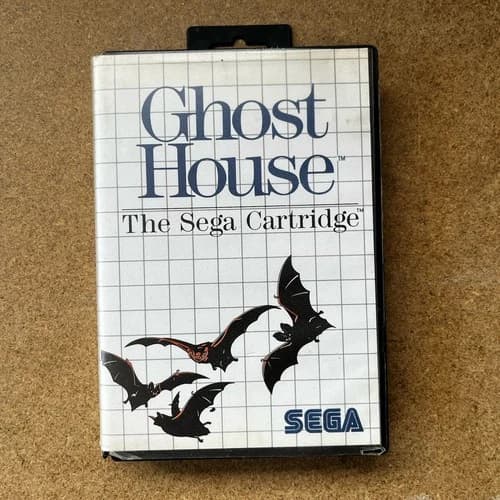Ghost House - Sega Master System Game *FREE Next Day Post from Sydney*